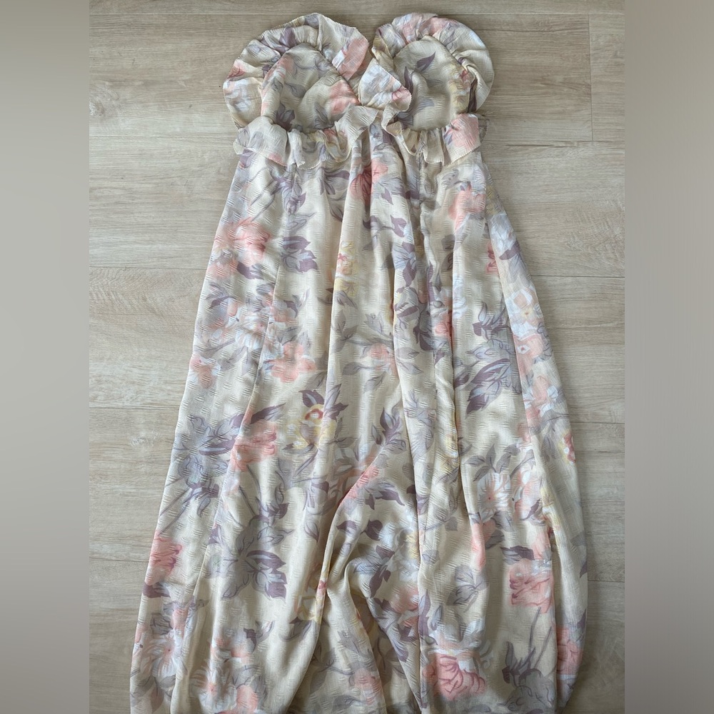 H&M Chiffon Maxi Dress Size Medium
